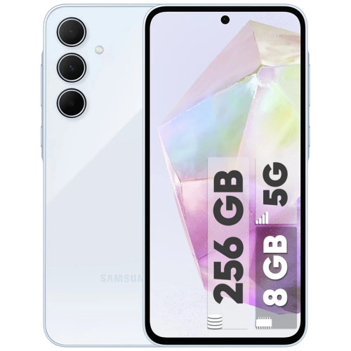 گوشی موبایل سامسونگ مدل Galaxy A35 دو سیم کارت ظرفیت 256 گیگابایت رم 8 گیگابایت سورمه ای